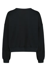 R/H Studio Mickey Loose Sweater värissä Moon Black.
