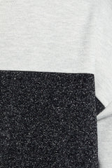 Mickey GLITTER Square Sweater