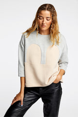 Mickey GLITTER Square Sweater