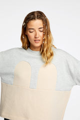 Mickey GLITTER Square Sweater