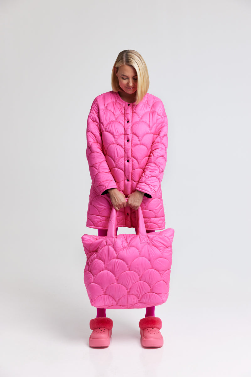 R/H Studio Bobi Puffer Bag värissä Pink Love.