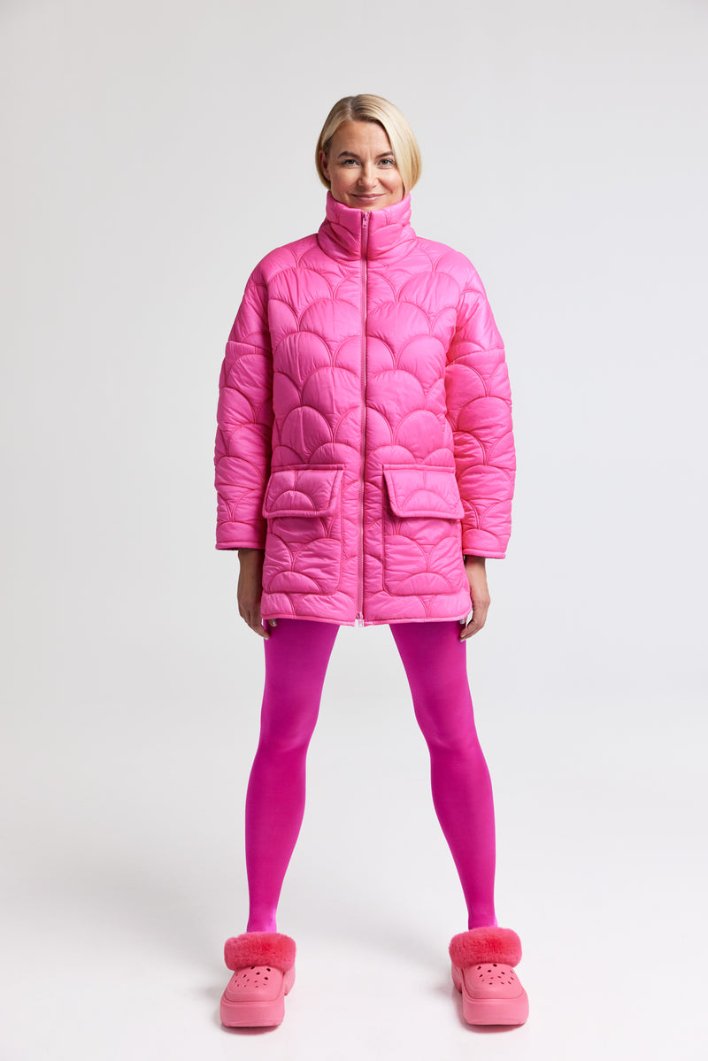 R/H Studio Bobi Winter Jacket värissä Pink Love.