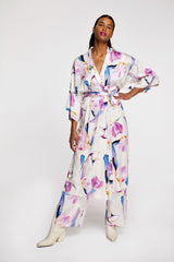 R/H Studio Shangri Dress in Rain Dance print.